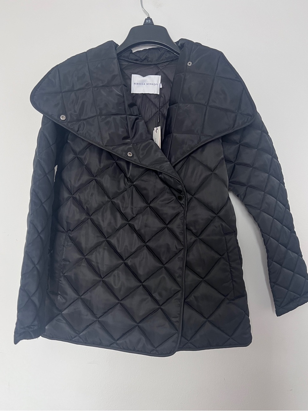 Rebecca Minkoff Quilted Hooded Puffer Jacket